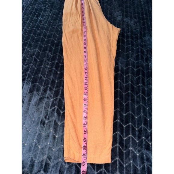 FREE PEOPLE Women's CORAL ROSALYN‎ JUMPSUIT No Belt Boho Size 4 - Picture 13 of 13